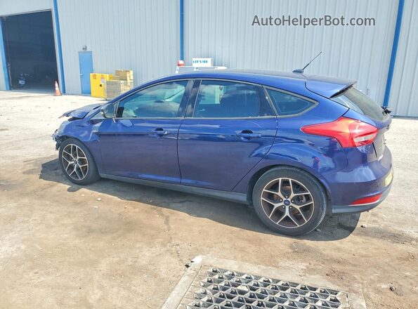 1FADP3M25HL327438 2017 FORD FOCUS Blue Задня ліва чверть