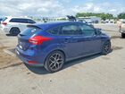 2017 Ford Focus Sel Blue vin: 1FADP3M25HL327438