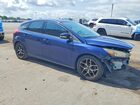 2017 Ford Focus Sel Blue vin: 1FADP3M25HL327438
