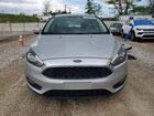 2018 Ford Focus Sel Серебряный vin: 1FADP3M25JL215678