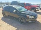 2017 Ford Focus Sel Черный vin: 1FADP3M28HL332830