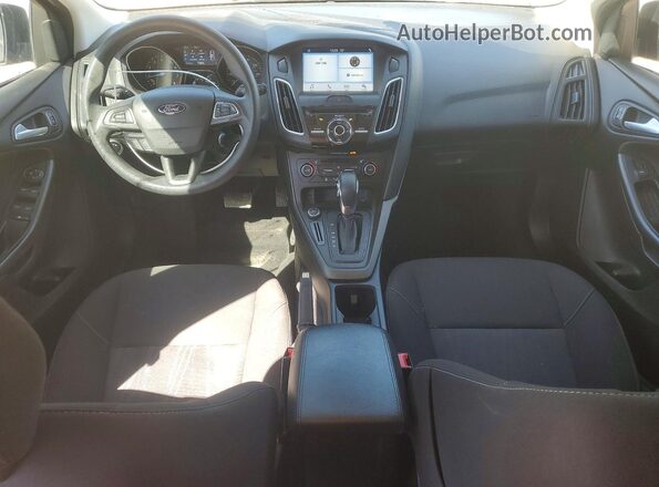 1FADP3M28HL332830 2017 FORD FOCUS Черный Вид панели приборов