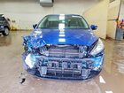 2018 Ford Focus Sel Синий vin: 1FADP3M28JL323891