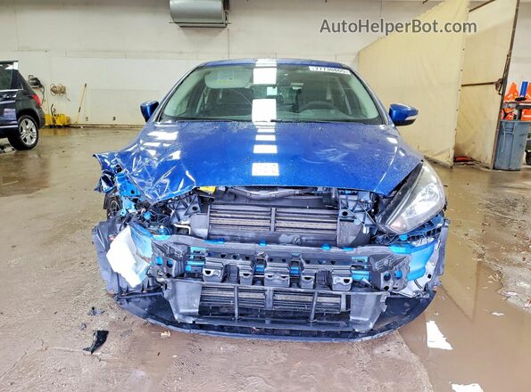 1FADP3M28JL323891 2018 FORD FOCUS Синий Вид спереди