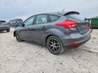 2017 Ford Focus Sel Серый vin: 1FADP3M29HL324008