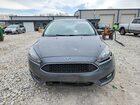 2017 Ford Focus Sel Серый vin: 1FADP3M29HL324008