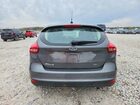 2017 Ford Focus Sel Серый vin: 1FADP3M29HL324008