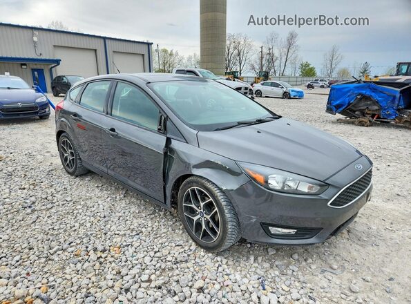 1FADP3M29HL324008 2017 FORD FOCUS Серый Передняя правая четверть