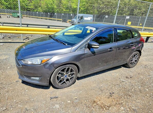 1FADP3M2XHL252462 2017 FORD FOCUS Серый Передняя левая четверть