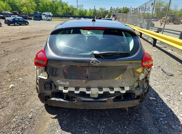 1FADP3M2XHL252462 2017 FORD FOCUS Серый Вид сзади
