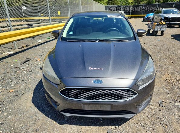 1FADP3M2XHL252462 2017 FORD FOCUS Серый Вид спереди