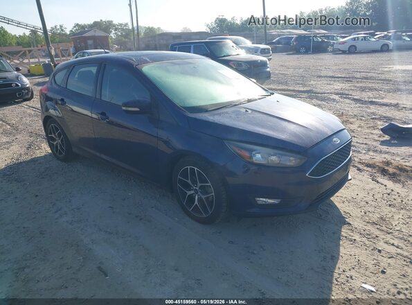 1FADP3M2XHL323885 2017 FORD FOCUS Blue Delantero derecho