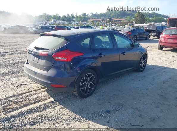 1FADP3M2XHL323885 2017 FORD FOCUS Blue Trasero derecho