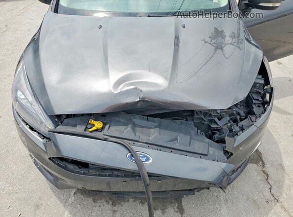 1FADP3M2XHL347751 2017 FORD FOCUS Gray უკანა სალონის ხედი