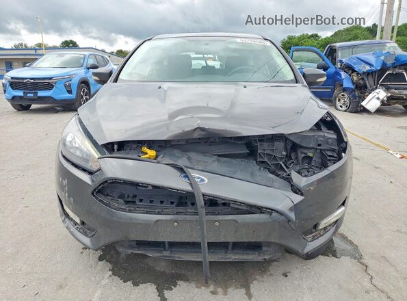 1FADP3M2XHL347751 2017 FORD FOCUS Gray წინა ხედი