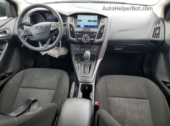 1FADP3M2XHL347751 2017 FORD FOCUS Gray წინა პანელის ხედი