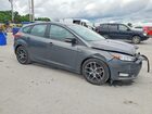 2017 Ford Focus Sel Gray vin: 1FADP3M2XHL347751