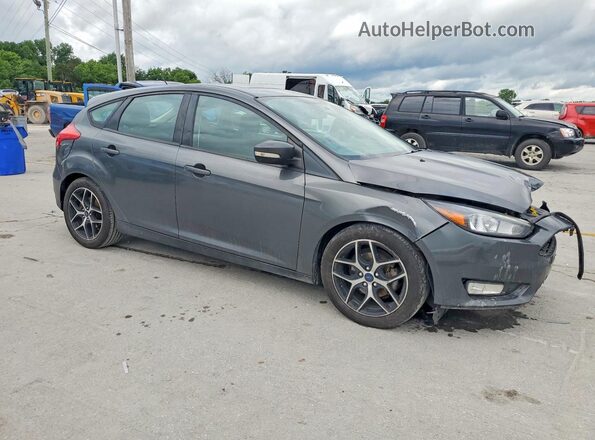 1FADP3M2XHL347751 2017 FORD FOCUS Gray წინა მარჯვენა