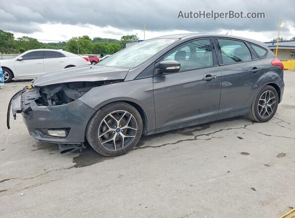 1FADP3M2XHL347751 2017 FORD FOCUS Gray წინა მარცხენა ხედი სამი მეოთხედიდან