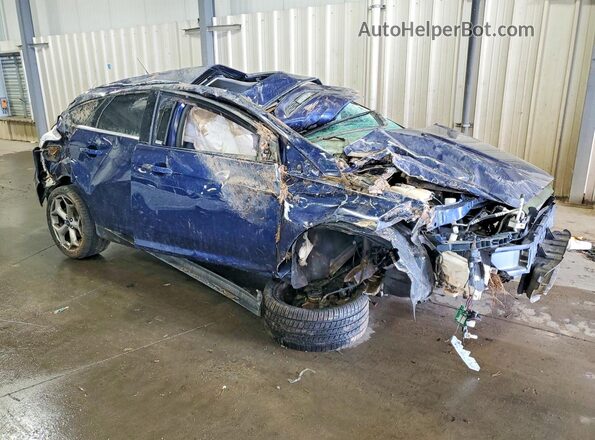 1FADP3N22GL369434 2016 FORD FOCUS Blue Przód prawy
