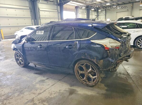 1FADP3N22GL369434 2016 FORD FOCUS Blue Tył lewy