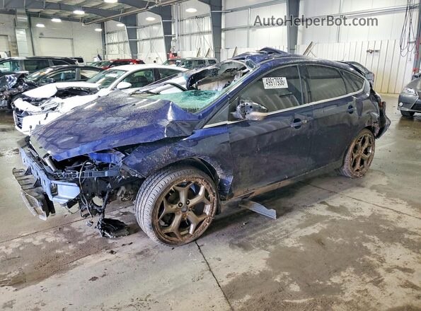 1FADP3N22GL369434 2016 FORD FOCUS Blue Przód lewy