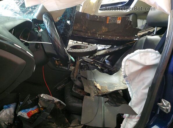 1FADP3N22GL369434 2016 FORD FOCUS Blue Widok wnętrza z przodu