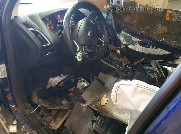 1FADP3N22GL369434 2016 FORD FOCUS Blue Widok deski rozdzielczej