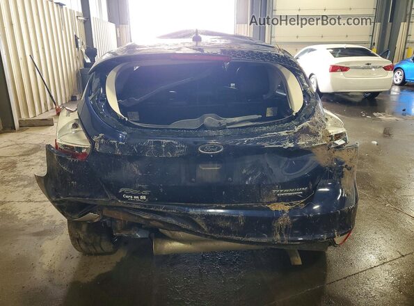 1FADP3N22GL369434 2016 FORD FOCUS Blue Widok z tyłu