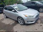 2017 Ford Focus Titanium Silver vin: 1FADP3N22HL287656