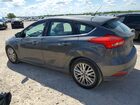 2016 Ford Focus Titanium Серый vin: 1FADP3N23GL287664