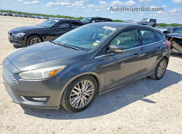 1FADP3N23GL287664 2016 FORD FOCUS Серый Передняя левая четверть