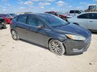 2016 Ford Focus Titanium Серый vin: 1FADP3N23GL287664