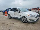 2016 Ford Focus Titanium White vin: 1FADP3N26GL295385