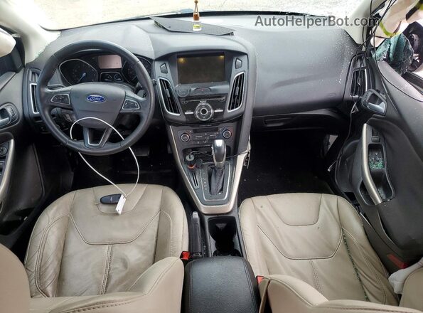 1FADP3N26GL295385 2016 FORD FOCUS White Vista del salpicadero
