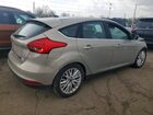 2016 Ford Focus Titanium Желто-коричневый vin: 1FADP3N27GL307818