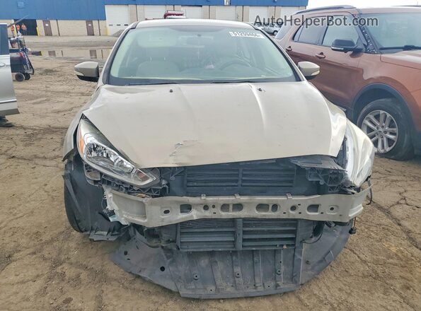 1FADP3N27GL307818 2016 FORD FOCUS Желто-коричневый Вид спереди