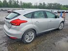 2018 Ford Focus Titanium Серебряный vin: 1FADP3N27JL271877