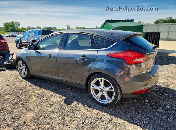 1FADP3N29GL344224 2016 FORD FOCUS Серый Задняя левая четверть