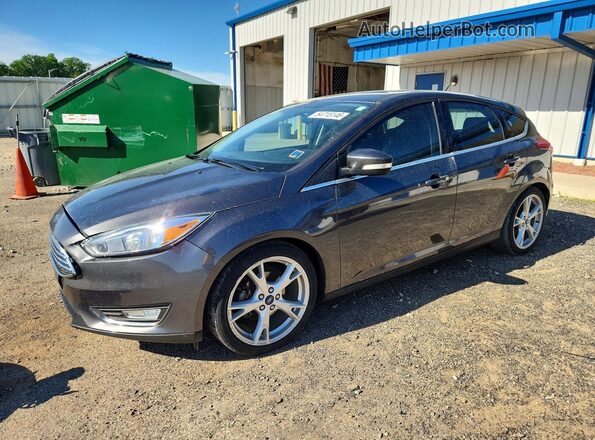 1FADP3N29GL344224 2016 FORD FOCUS Серый Передняя левая четверть