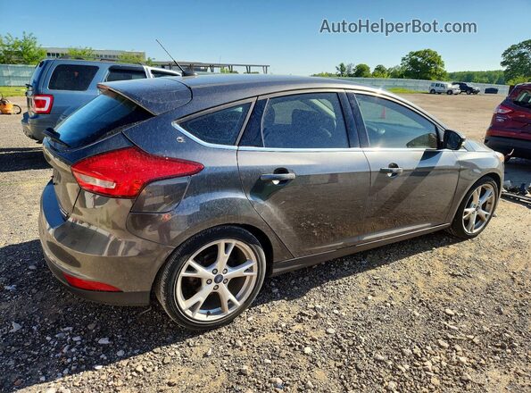 1FADP3N29GL344224 2016 FORD FOCUS Серый Задняя правая четверть