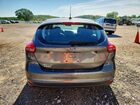 2016 Ford Focus Titanium Серый vin: 1FADP3N29GL344224