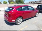 2017 Ford Focus Electric   Red vin: 1FADP3R42HL263787