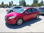 2017 Ford Focus Electric   Red vin: 1FADP3R42HL263787