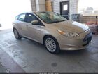 2018 Ford Focus Electric   Gold vin: 1FADP3R46JL296121