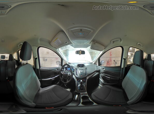 1FADP5AU1GL114809 2016 FORD C-MAX White Vista interior de 360 grados