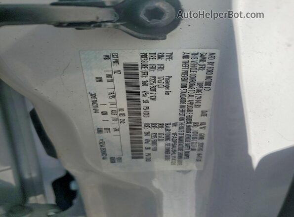 1FADP5AU5HL114328 2017 FORD C-MAX Белый Панорамный вид салона 360°