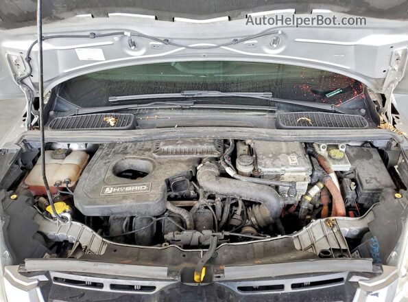 1FADP5BU4GL108999 2016 FORD C-MAX Silver Вид задньої частини салону