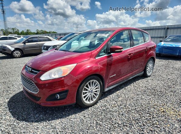 1FADP5BU7GL102954 2016 FORD C-MAX Бордовый Передняя левая четверть