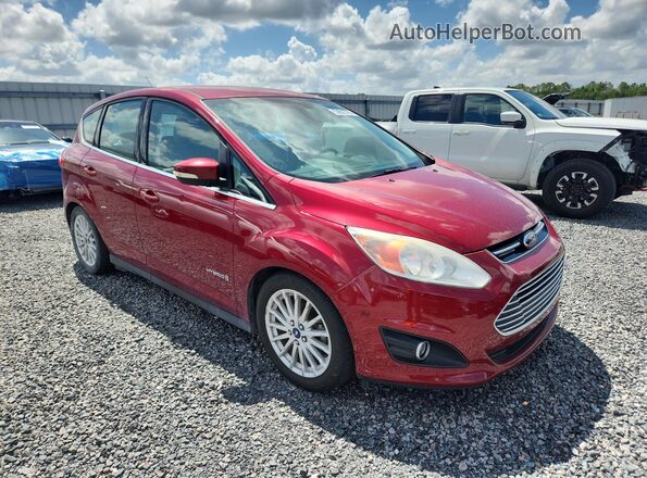 1FADP5BU7GL102954 2016 FORD C-MAX Бордовый Передняя правая четверть